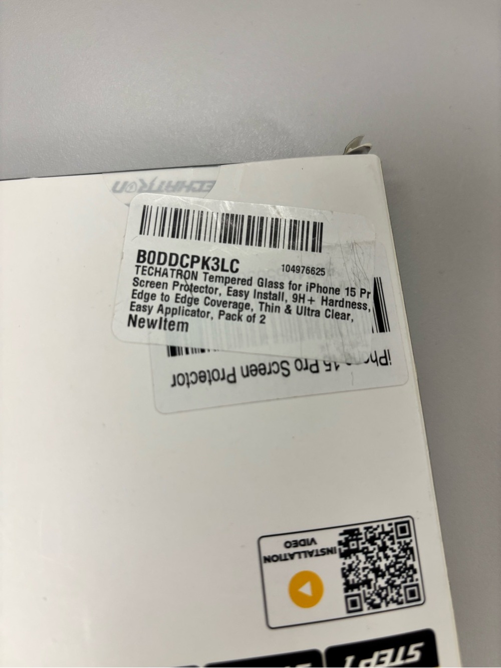 Techatron Screen Protector New In Box - Picture 6 of 6